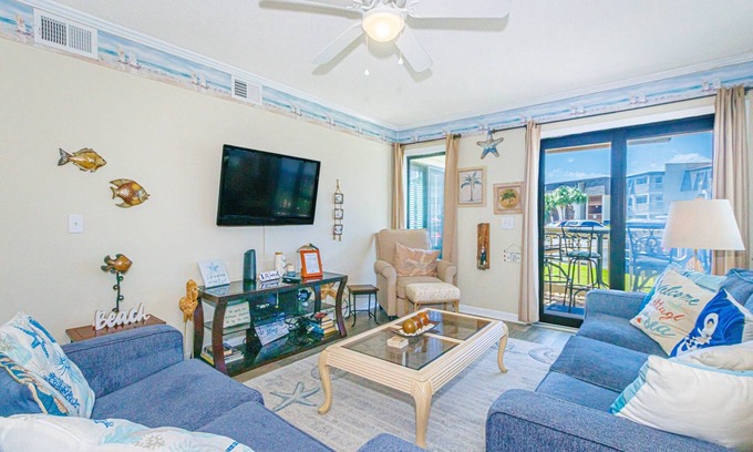 Myrtle Beach Condo | Tranquil First Floor 2 Bedroom Condo at Ocean Forest Villas! Sleeps 6!
