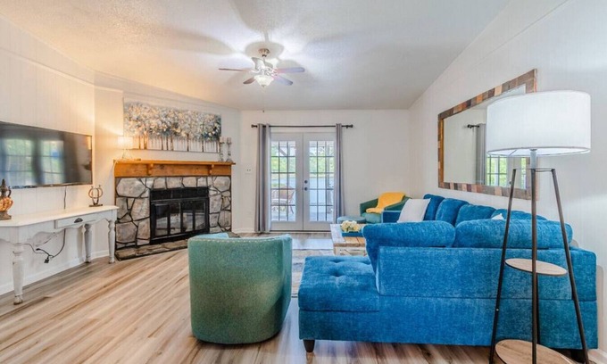 Gilmer Cottage | Tranquil Lakefront Cottage, Fishing, Firepit, Boat