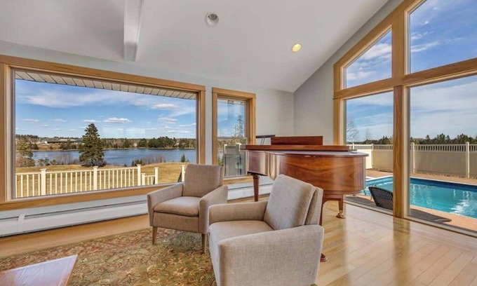 Hancock House | Tranquil Waters Estate! w/Pool!