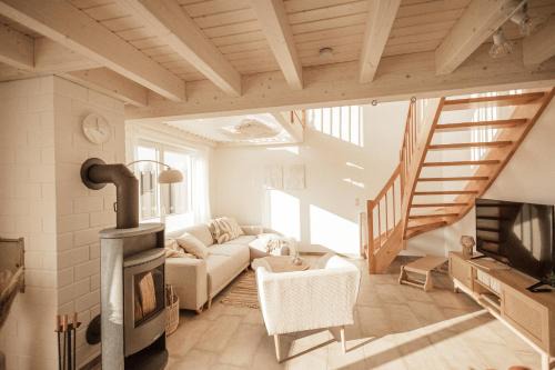 Nordhorn House | Traumhafte Seelodge mit Sauna, Kamin und Whirlpool