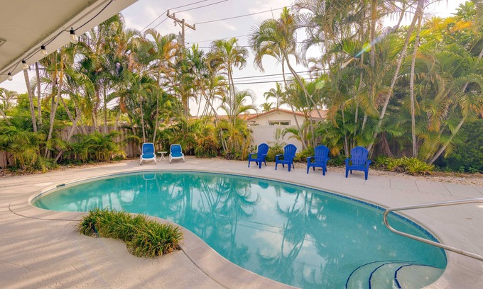 Imperial Point House | Tropical Heated Pool Retreat Getaway