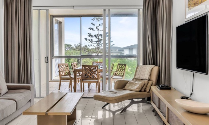 Kingscliff Apartment | Tropical Park View Retreat 3BR Bali Resort in Kingscliff (1210)