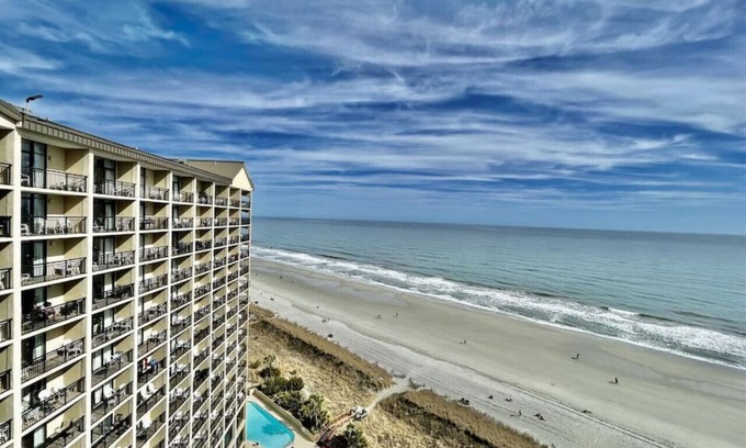 Windy Hill Condo | Tropical Resort, Beachfront Condo with upgrades amazing oceanfront views! 1518