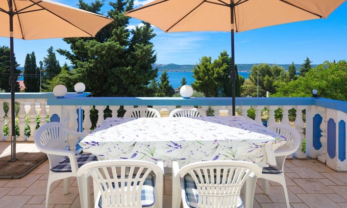 Sveti Petar Apartment | Two bedroom apartment with terrace and sea view Sveti Petar, Biograd (A-24702-c)