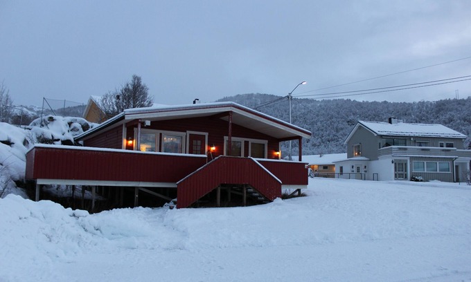 Bjarkoy Municipality House | Two bedroom cabin Sea and Mountain view