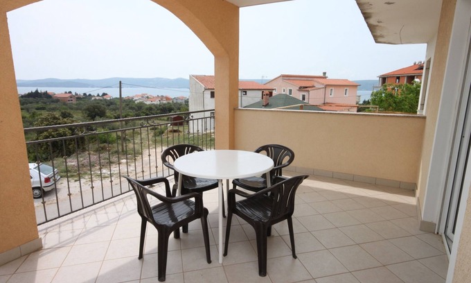 Sveti Petar Apartment | Two bedroom apartment with terrace and sea view Sveti Petar, Biograd (A-6169-a)