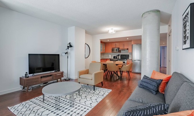 Ville-Marie Apartment | Two bedroom -Modern Furnished Apartment - Financial District & Old Port Montreal