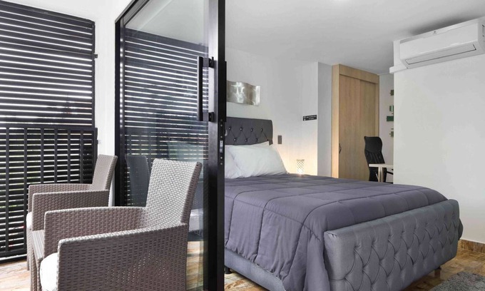 Medellin Apartment | Two Bedroom Two Hot tub balcony Apartment