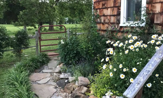 Flintstone Cabin | Two lane country roads near Lookout Mountain Big Living in the Little House