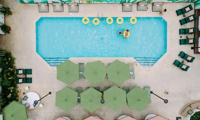 Coconut Grove Hotel | Two Spacious Family Ready Rooms w/Private Balcony | Rooftop Pool Access