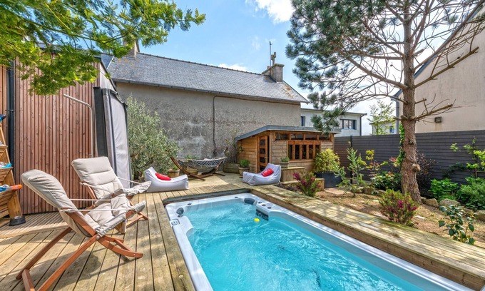 Sibiril House | Ty Frimousse - Maison avec jacuzzi et sauna