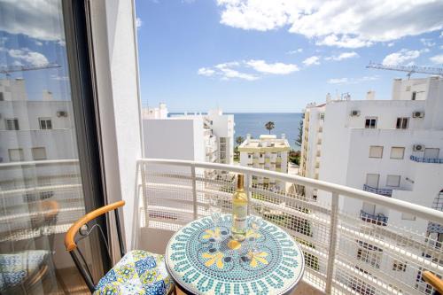 Armacao de Pera Apartment | Unique 1BD Ocean View AC Wi-Fi Beach 100m