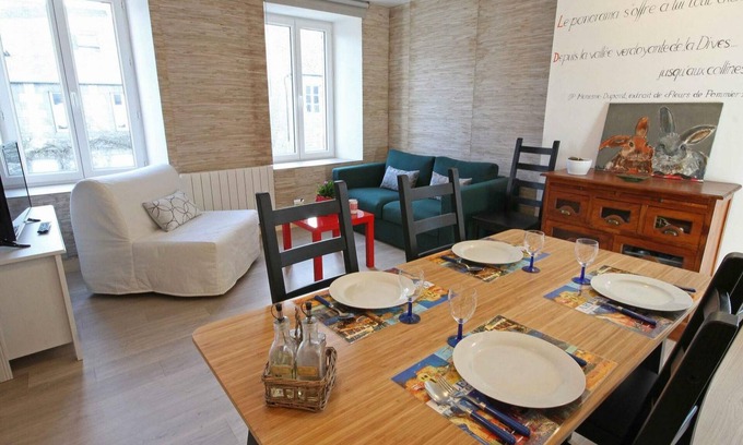 Segrie-Fontaine Apartment | Unique apartment with wifi in Swiss Normandy