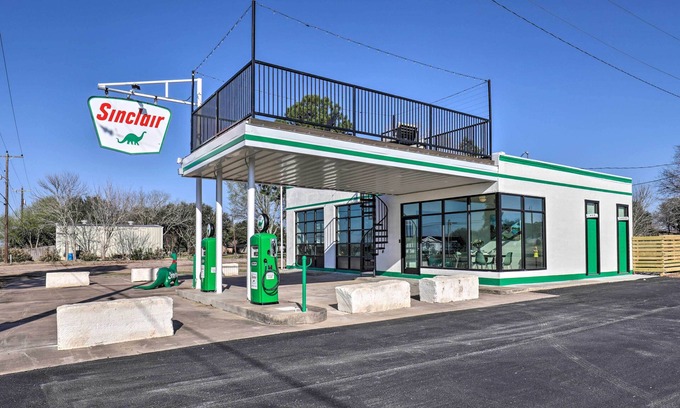 Schulenburg House | Unique Texas Home in Converted Gas Station!