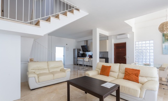 Complejo turistico Amarilla Golf Apartment | Unit 1 Amarilla Golf Villas - stunning 3 bed apartment- large terrace - sea view