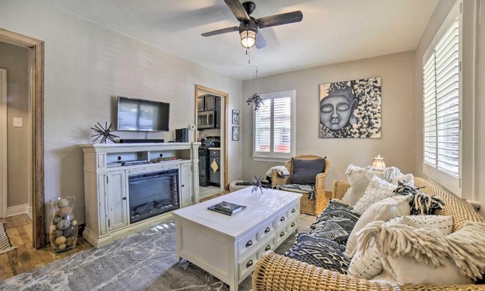 Old Southwest House | Unwind Fireside and Walk to Midtown! Reno Retreat