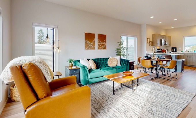 Anacortes House | Updated dog-friendly downtown home with balcony, W/D, partial AC, streaming