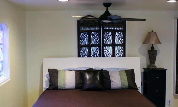 San Luis Obispo Apartment | Updated Studio Close to Downtown with Large Moroccan Patio!