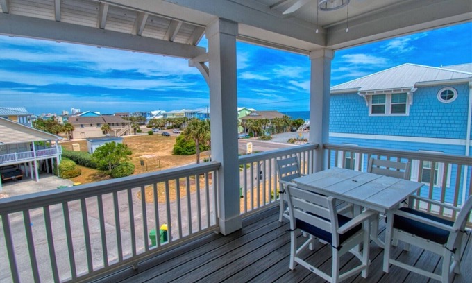 North Carolina Coast House | Upscale ocean view home with elevator and dog friendly!