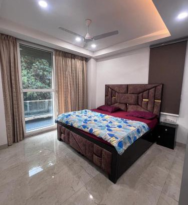 New Friends Colony Apartment | Urban 3bhk luxurious Apartment with Balcony relaxing vibe