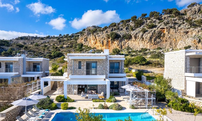 Afandou Villa | Urban island villa, sublime sea view nature area