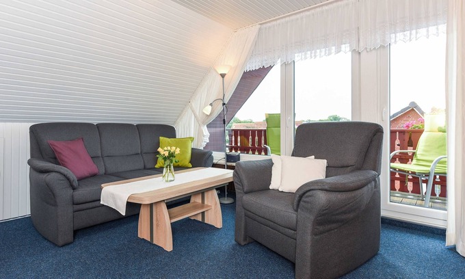 Neuharlingersiel Apartment | Vacation apartment Spiekeroog in the Pension Marlies - Holiday apartments in the hotel