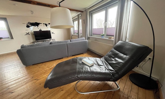Boffzen Apartment | Vacation apartment with a wonderful view of the Weser
