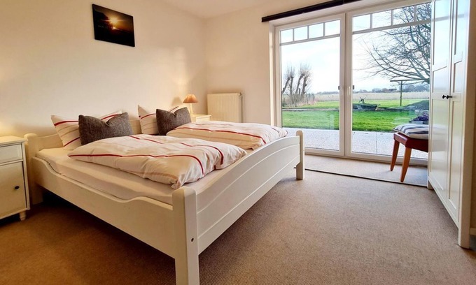 Garding Other | Vacation apartment Marschenblick - Holiday home Hof Herzleuchten