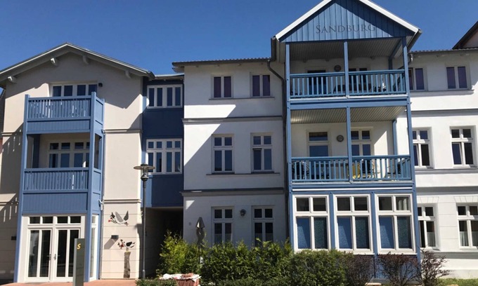 Albsiedlung Apartment | Vacation apartment Welle in the Ostsee-Domizil Sandburg - Holiday apartment Welle