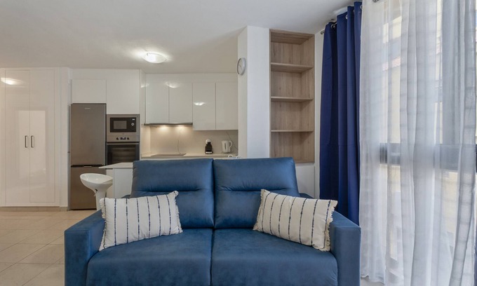 Candelaria Apartment | Vacation 'Estrella' with Wi-Fi and Air Conditioning