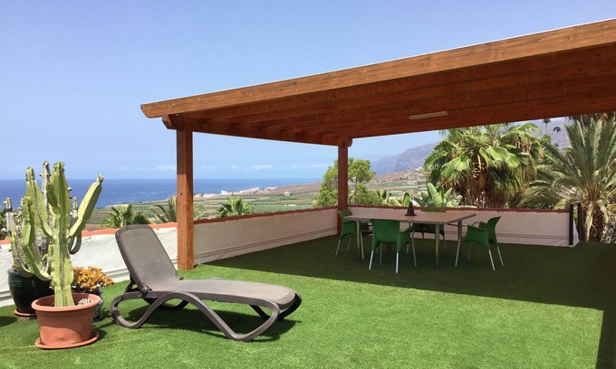 Alcala House | Vacation Home 'Finca Alcala' with Sea View, Shared Pool and Wi-Fi