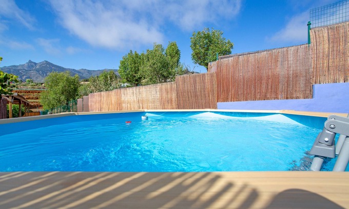 Vega de San Mateo House | Vacation home "La Lavanda" with Private Terrace, Pool, A/C & Wi-Fi