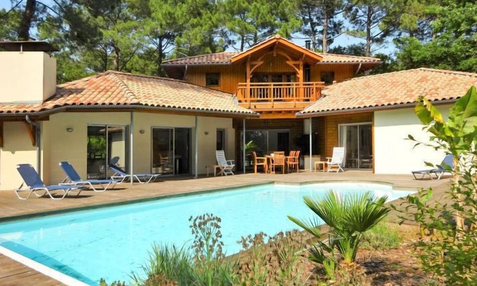 Biscarrosse House | Vacation home Gascogne 1 (BPL480) in Biscarrosse - 8 persons, 4 bedrooms