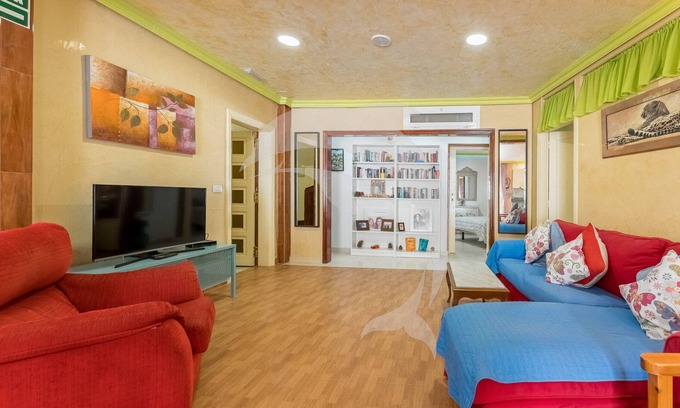 Granadilla de Abona House | Vacation Home 'Gran 69 Pax Pool Wifi Loft Ad' with Shared Pool, Shared Terrace and Wi-Fi