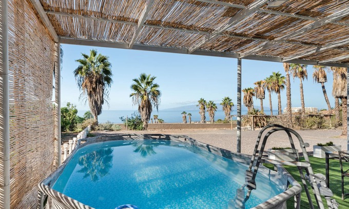 Adeje House | Vacation Home 'La Casa Del Caballo' with Sea View, Private Pool and Wi-Fi