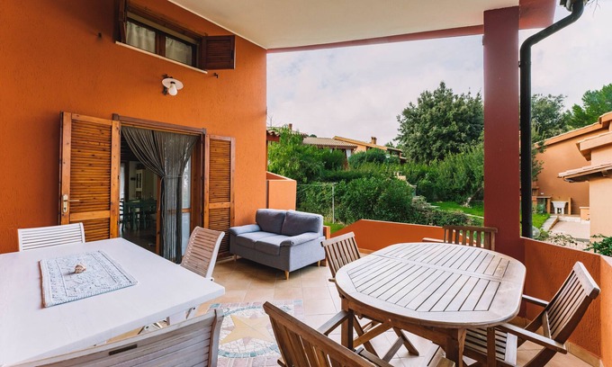 Costa Rei House | Vacation Home Oasi del Relax near the Beach with A/C, Garden, Terrace & BBQ