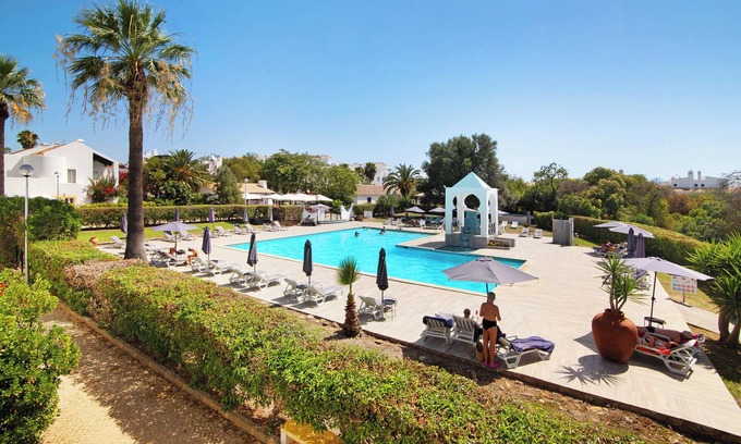 Conceicao e Cabanas de Tavira House | Vacation Home 'Quinta Velha Village 134" with Balcony, Shared Pool & A/C