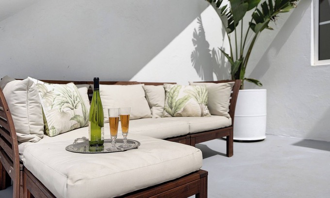 El Paso House | Vacation Home "Vista Alegre 22 A" with Sea View, Private Terrace & Wi-Fi