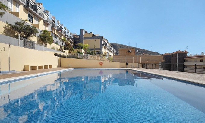 Las Caletillas House | Vacation Home "Vivienda Vacacional Atlántida" with 2 Shared Pools, 2 Private Terraces & Wi-Fi