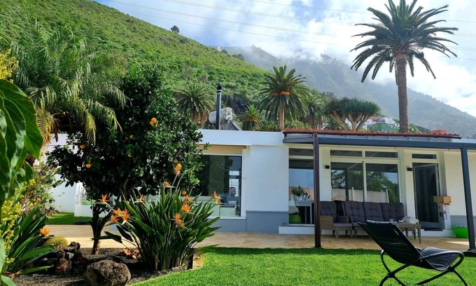 Los Gomez House | Vacation home with sea view, tropical garden and pool