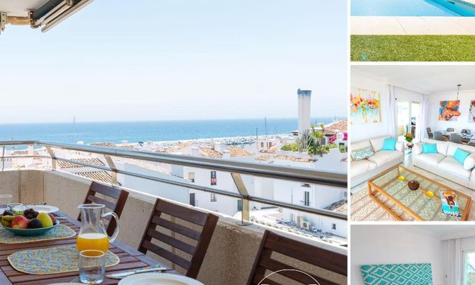 Puerto Banus Apartment | VACATION MARBELLA I Puerto Banus Sea Front, Best View, 24-7 Security, Pool