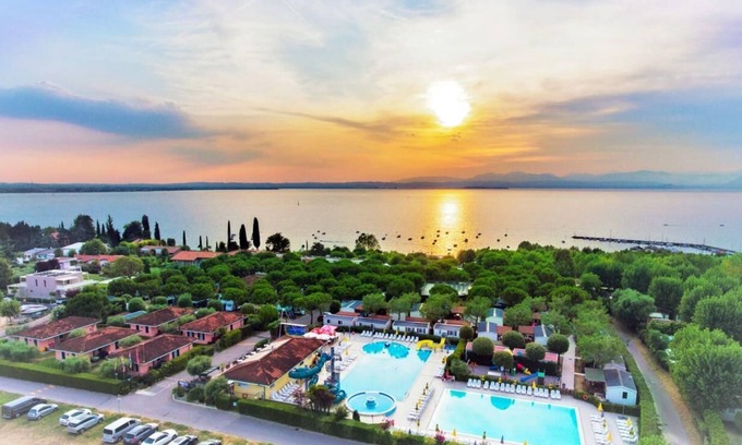 Colà Di Lazise House | Vacation village Le Palme Mobilehome Prestige for 5 people