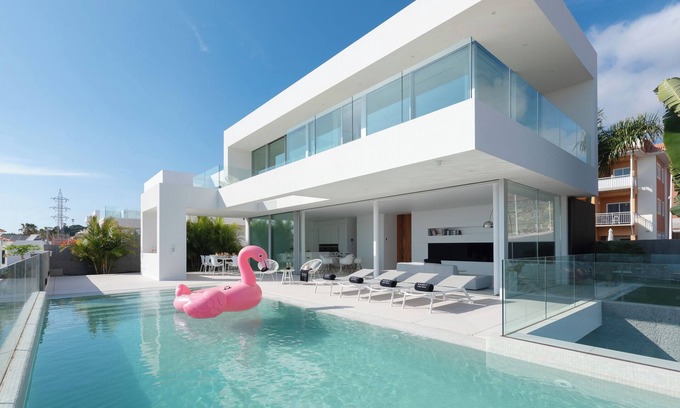 Callao Salvaje Villa | Vacation Villa 'Karat Murano' with Sea View, Wi-Fi and Air Conditioning