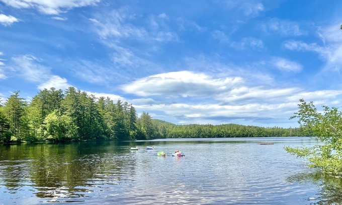 Denmark House | Vacationland Retreat Lake House w/private dock near Pleasant Mnt Cranmore Sebago