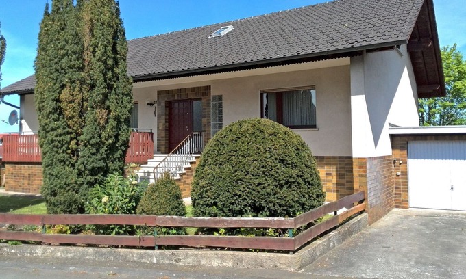 Frankenau House | Vast Holiday Home in Frankenau with Infrared Sauna