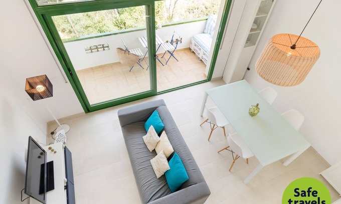 Sa Riera Apartment | Vela Blanca Sa Riera Duplex, Private parking