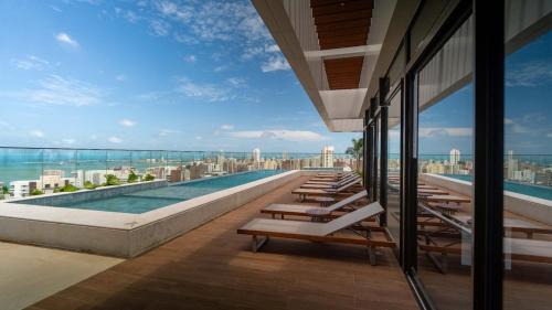 Meireles Apartment | Vento Terral - 42m, Novo, Alto Padrão, Frente Mar