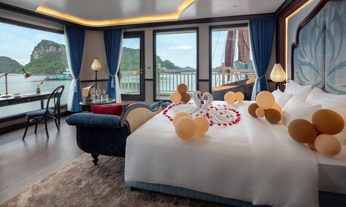 Ha Long Boat Rental | Verdure Lotus Luxury Cruise on Lan Ha Bay