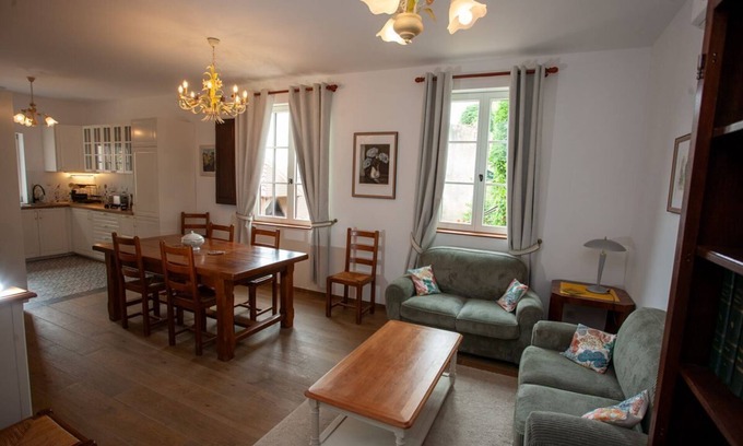 Martailly-Les-Brancion House | Very comfortable gite for 4 people in the medieval village of Brancion
