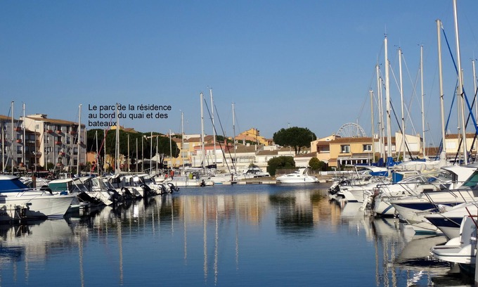 Cap d'Agde Apartment | Very nice and pleasant studio of 34 m2 for 4 people between port and beach
